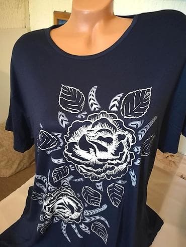 Sakoi: Nova zenska tunika sa sarom za punije dame Madam Novo. Turska. Odlicna — 2