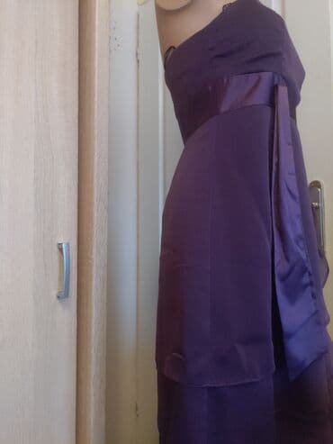 haljine sečene ispod grudi: S (EU 36), color - Purple, Evening, Without sleeves — 3