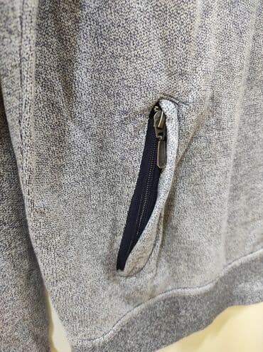 replay majice sa kragnom: Sweatshirt, M (EU 50), 7Arrows, color - Grey, With a zipper — 3