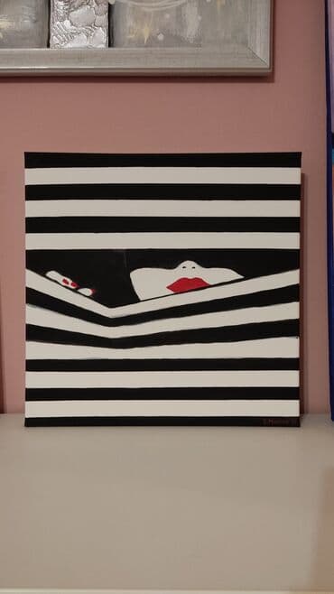 devojke slike: Slika, 40 x 40 cm, Novo — 3