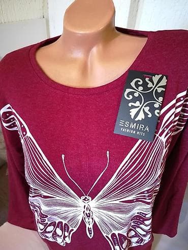 Trenerke: Nova zenska tunika sa sarom za punije dame Esmira. Turska. Odlicna — 2