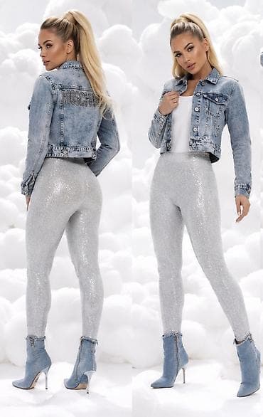 moschino haljine: MOSCHINO TEKSAS JAKNA. MALO NOŠENA. EXTRA OČUVANA. VEL S — 3