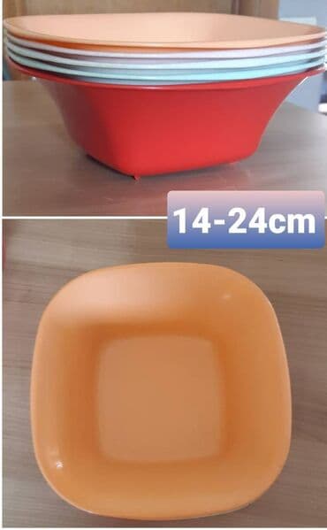 plasticne fioke za igracke: Tanjiri i posudje posude za secer i kafu, cinije — 14