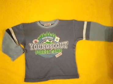 jakna za bebe devojcice: Round neck, Long sleeve, 80 — 6