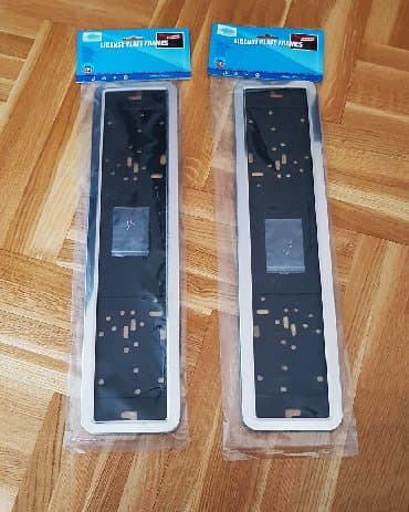 Auto delovi, gume i tjuning: Okvir za tablice - INOX Goran Okviri su napravljeni od kvalitetne abs — 3