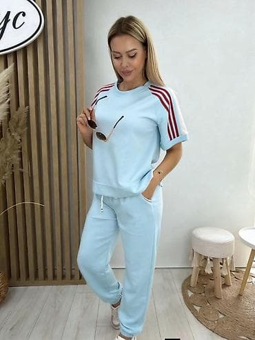 nike air max cena: Trenerka za žene – kratki rukav + donji deo sa džepovima - Tkanina — 8