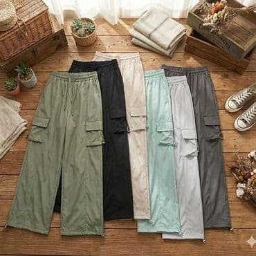 🔥Široke cargo pantalone sa džepovima 🔥 Cena za 2kom 1999 din S M L XL