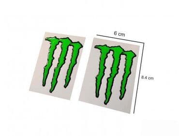 MONSTER - stikeri - 1022 📌 Opis: Samolepljivi stikeri izradjeni od