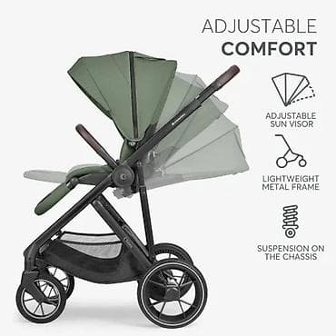 Kolica za bebe: Kikkaboo Chiara 3in1 set sa i-Size autosedištem i tvrdim nosiljkom – — 3
