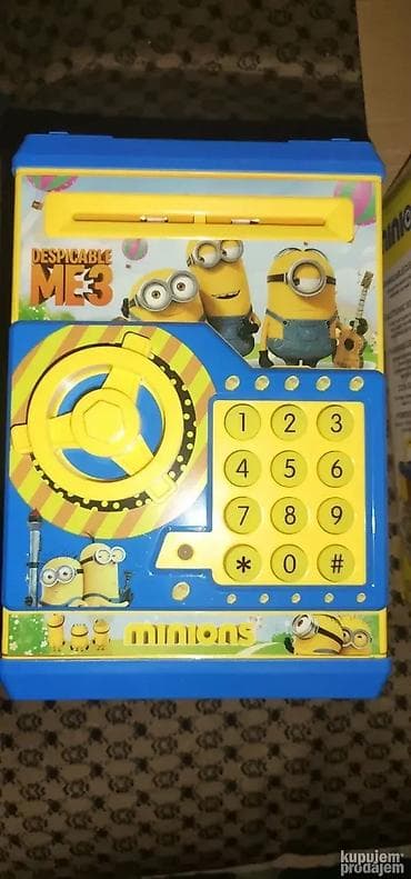 ski pantalone za devojcice: Minions elektronska kasica/sef za decu – Despicable Me 3 motiv - — 2