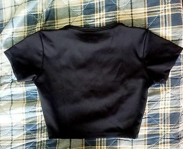 roma m: Nov crop top S, poliester/elastin — 2