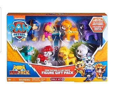 Patrolne šape figure – set od 8 komada (PAW Patrol & Cat Pack)