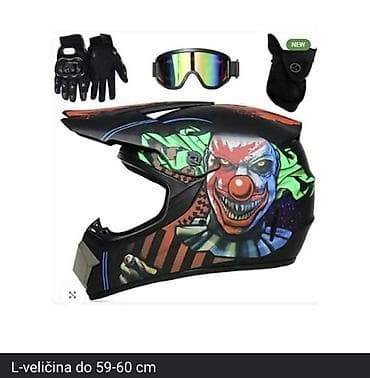 provera boots: Fa, Komplet za motocross/off-road vožnju – kaciga + naočare + maska za — 6