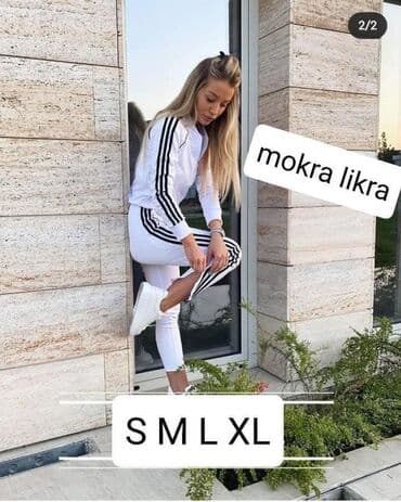 tek flis trenerka: Komplet trenerka mokra likra 3400 dinara ❤️
💋 — 4