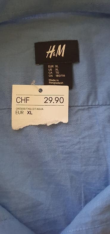 obuca vranje: H&M muška košulja XL – NOVA sa etiketom 🔵 H&M muška košulja – — 2