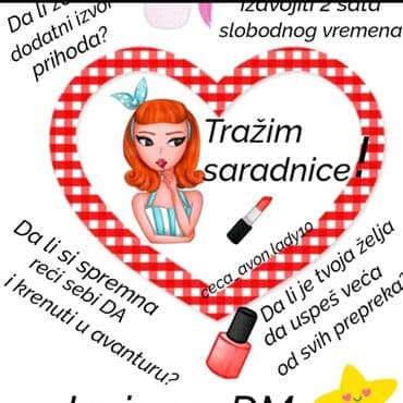 witcher pokloni: Hitno potrebni saradnici za avon kozmetiku odlozeno placanje — 1