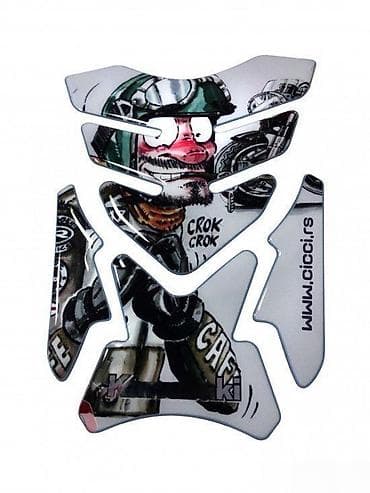 KAWASAKI - tank pad - 534 📌 Opis: Samolepljivi protektor za rezervoar