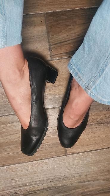 nike huarache crne: BALLY kožne ženske cipele na štiklu - Klasične crne salonke sa — 1