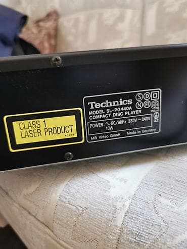 mini q sistem 2 x inca cena: Technics CD plejer SL-PG440A - Tip: Compact Disc plejer (CD) - DAC — 3