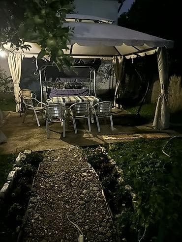 poklon za decka: Tarrington House Veoms paviljon, sivi, 3×4 m - Dimenzije: 3 m × 4 m – — 2