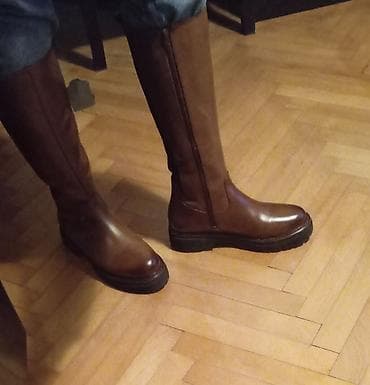 svecane haljine bele: Čizme, 39, bоја - Braon — 2