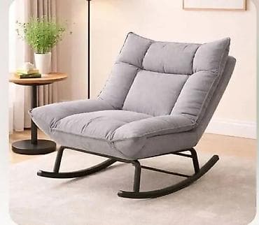 forma ideale hoklice: Fotelja za ljuljanje – široka, duboka i ekstra udobna - Tip: moderna — 4