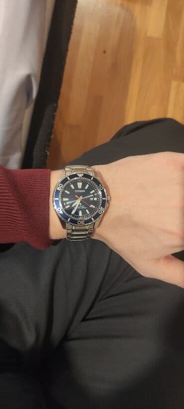 zlatni lančić muški: Klasični sat, Citizen, Muški — 11