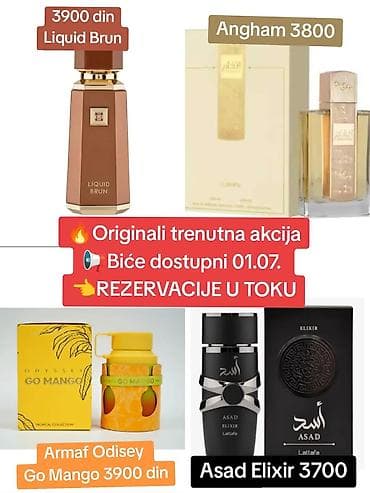 predmeti na i: Originalni arapski parfemi uvezeni iz UAE! 📢SVAKE 2 NEDELJE DONOSIMO — 3
