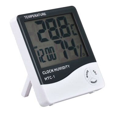 aluminijumske stolice i sto: Termometar vlagometar Digitalni termometar higrometar(vlagometar) sat — 2