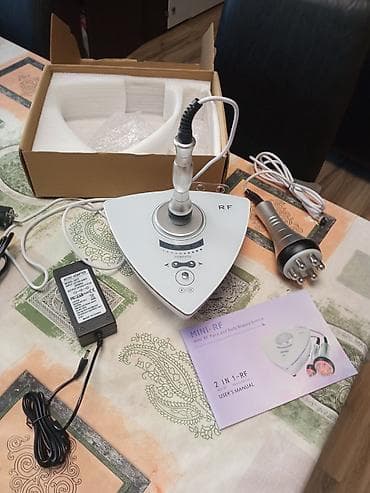 presa za limenke: Mini RF aparat za lice i telo – 2 u 1 Opis: - Profesionalni — 2