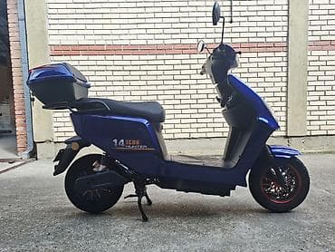 el motocikli: Električni skuter ICON Hunter 14 – plavi - Snažan gradski e-skuter — 2