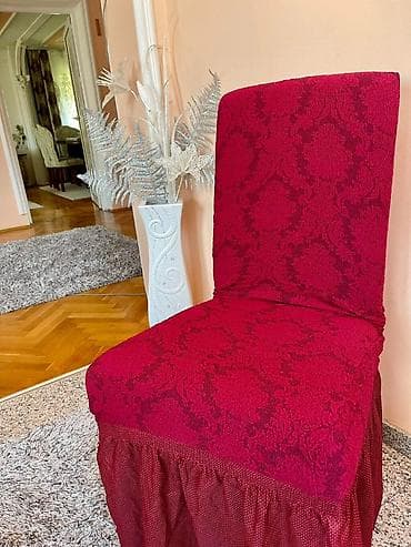 ormarici za lavabo: Žakard navlake za stolice sa karnerima
6 komada
3100 dinara 
T — 1