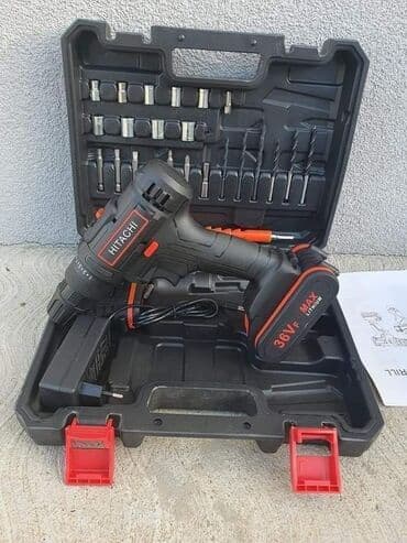punjač akumulatora 12 24v: HITACHI Aku šrafilica/bušilica 36v + pribor + dve baterije 4500din — 2