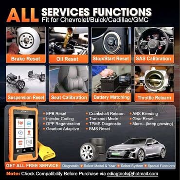 Auto delovi: Novo-LAUNCH X431 Creader Elite OBD2 za GM, Chevrolet, Cadillac, Buick — 10