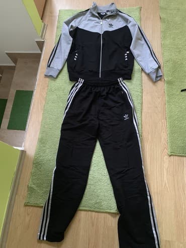 ženske pidžame c a: Adidas, XL (EU 42), Jednobojni, bоја - Crna — 1