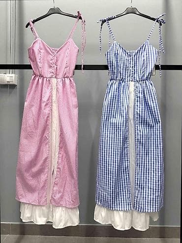 legend haljine: 💫Letnja maxi haljina sa kariranim printom
✅2400 din — 4