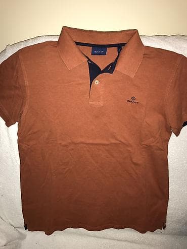 heklane majice: Men's T-shirt Gant, bоја - Braon — 1