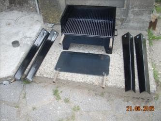 kovana vrata za pecenjare: Roštilj na ugalj — 5