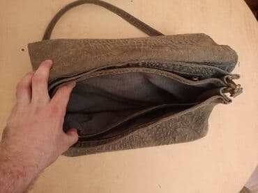 privezak za kljuceve na zvizduk: Shoulder bag, Mona, Material: Leather — 12