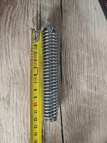 dog: Masivna opruga za CB antenu 121mm - dvostruki unutrašnji navoj sa obe — 3