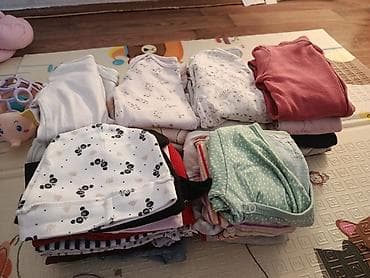 farmerice za bebe devojčice: Cena za ceo paket 800 dinara Paket devojčica 62-68 Helankica 6 komada — 3