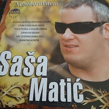 hej sloveni zbirka pesama: CD: Saša Matić – Nezaboravne (Grand Production, 2010) Format: Compact — 1