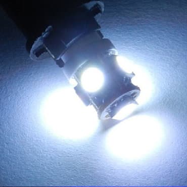 peugeot led logo: Led sijalica T10 SMD5 12v 2w Pogodna za prednju poziciju, osvetlenje — 6