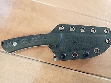 ski komplet za decu: Fiksni nož sa futrolom - Oštrica: drop-point profil, mat saten — 2