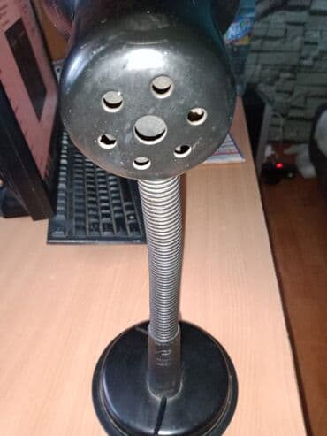 duks i cebe 2 u 1: Table lamp, color - Black, Used — 2