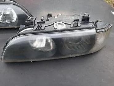 sa staklom: BMW E39 HELLA XENON FAROVI | Dobro stanje svi drzaci sve celo — 3