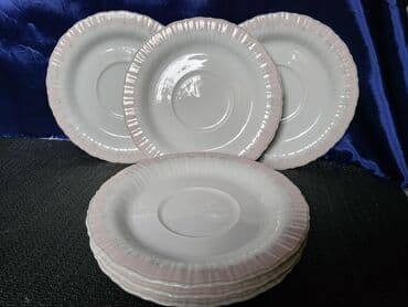 silikonski set za kuhinju: Cinije za supe,corbe itd.Eschenbach porcelan Bavaria 1960g+. Cinije 6 — 11