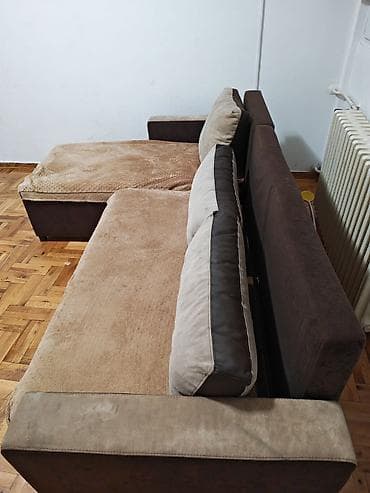 kozna ugaona garnitura polovna: 🔥 TOP prilika – mora da ide! Prodajem ugaonu garnituru u dobrom stanju — 5