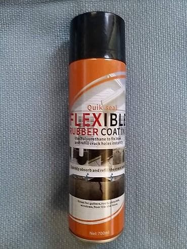 Ostali proizvodi za kuću: Tecna guma u spreju Flexible crna i bela 700ml Cena: 950 din — 1