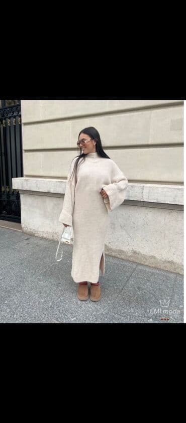 new yorker odeca: Amari L, M, S, color - Beige, Long sleeves — 1